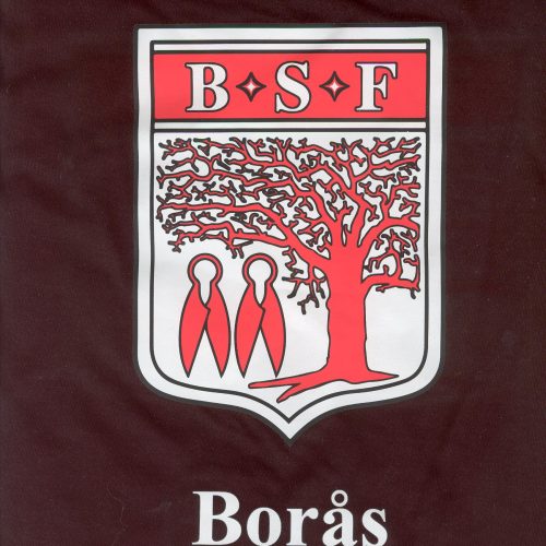 T-shirt med brösttryck och ryggtryck