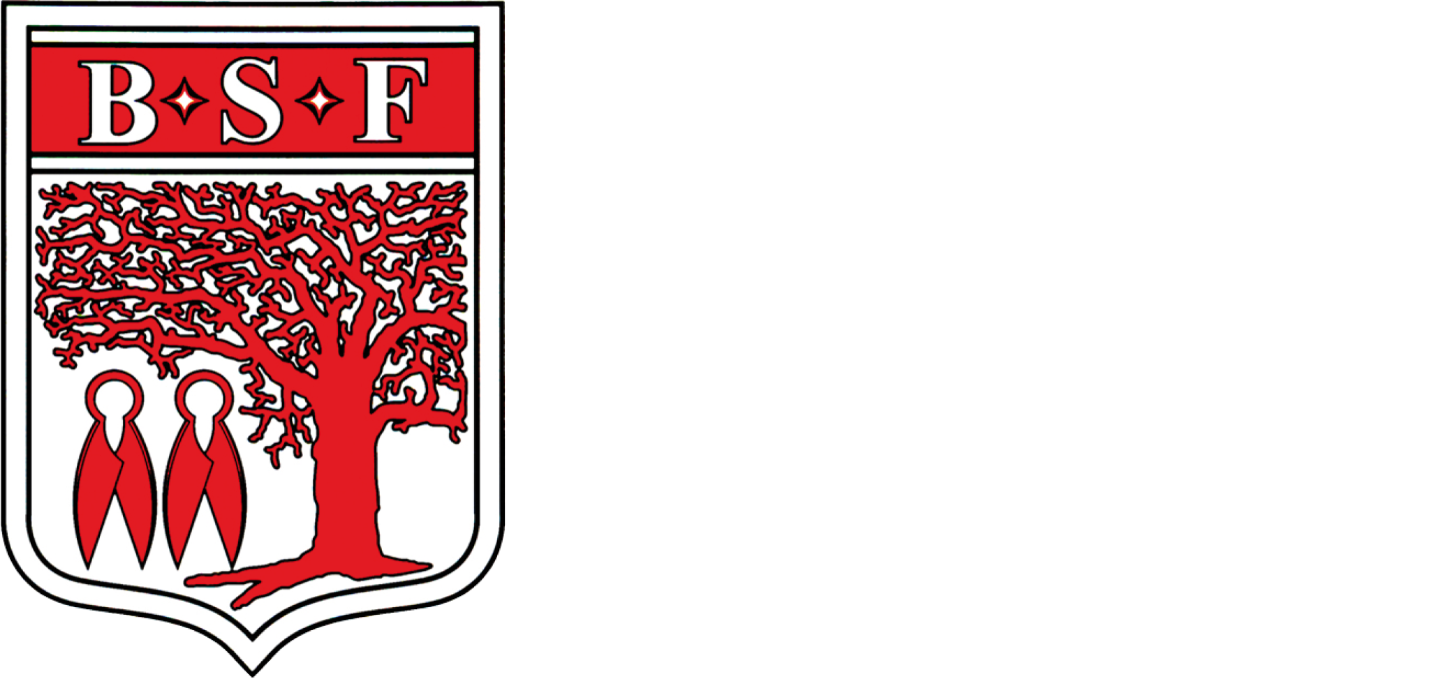 Borås Släktforskare logo vit